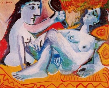 Les deux amies 1965 kubistisch Ölgemälde